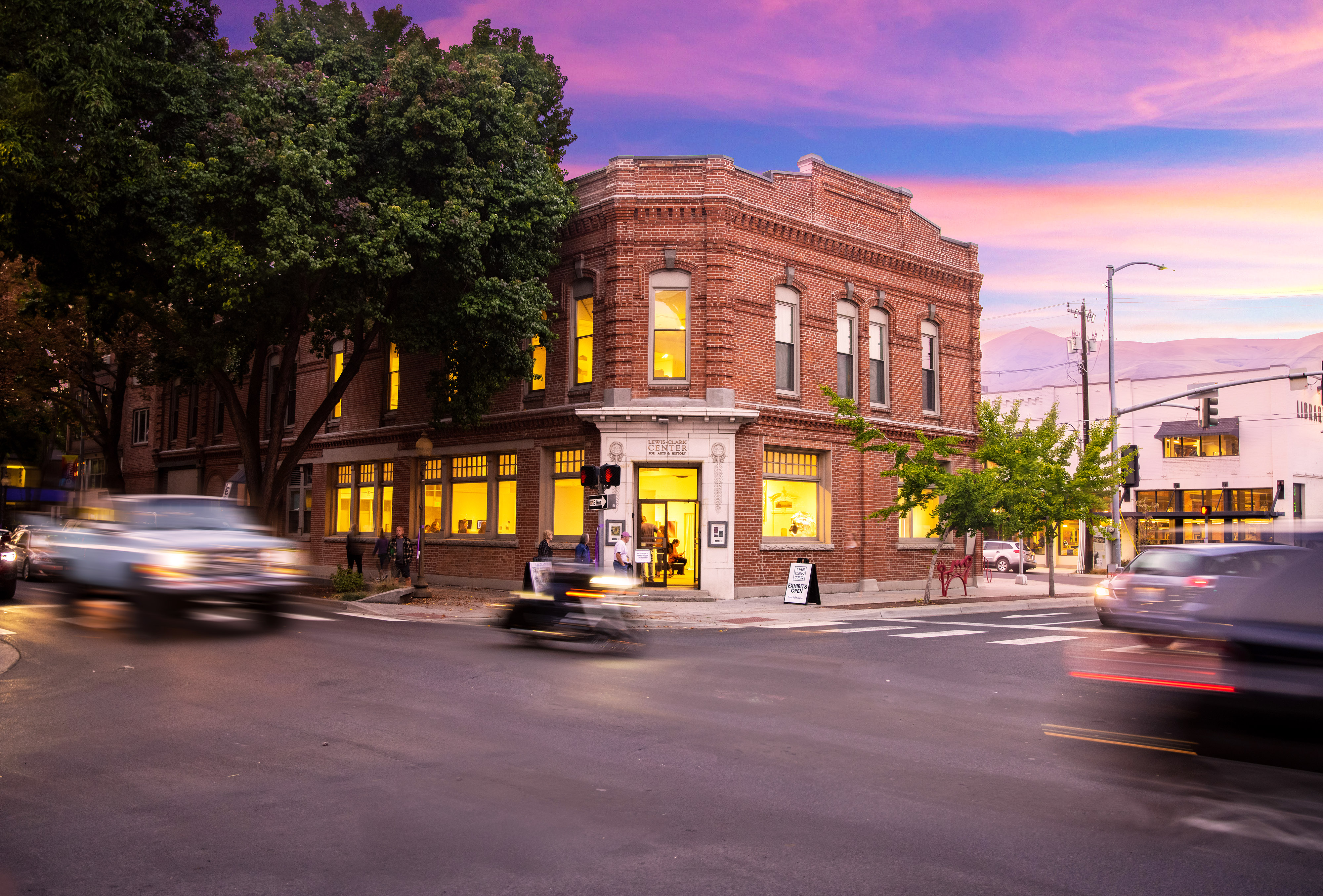 Center For Arts & History building on main street