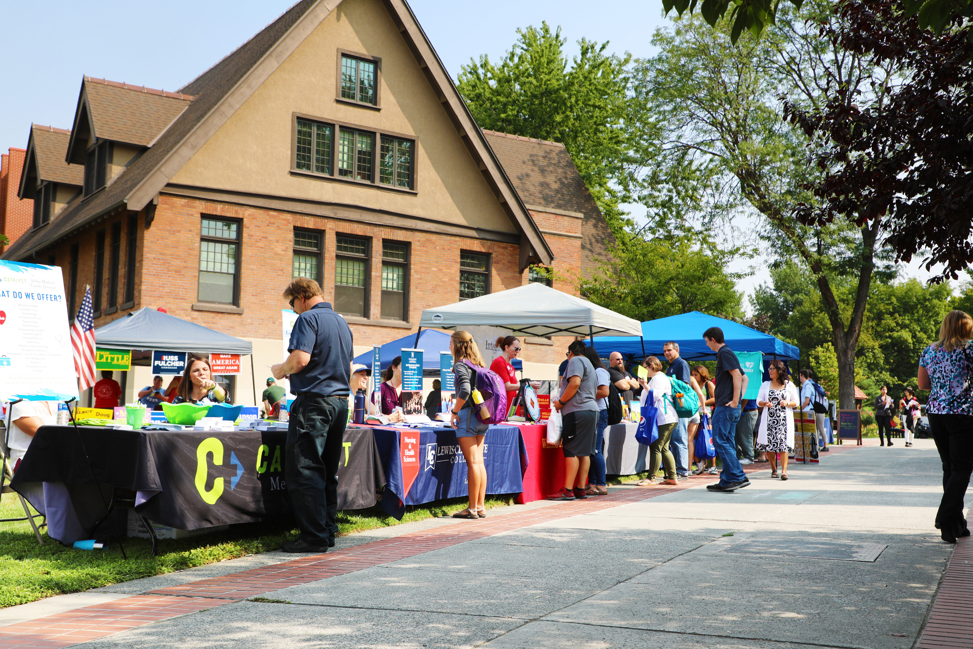Welcome week on campus