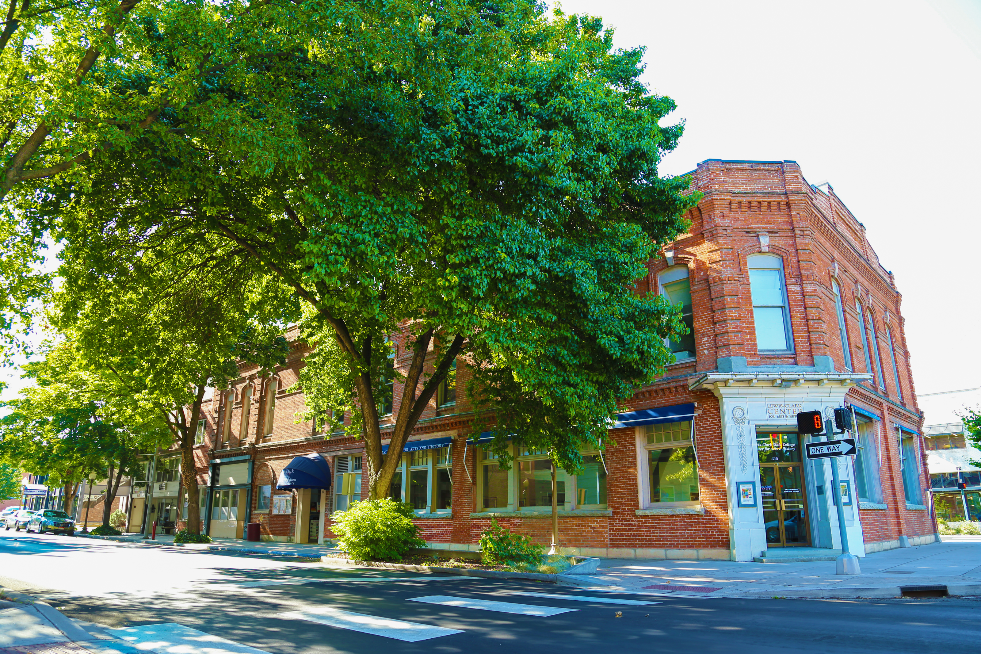 Exterior view of the Center for Arts & History