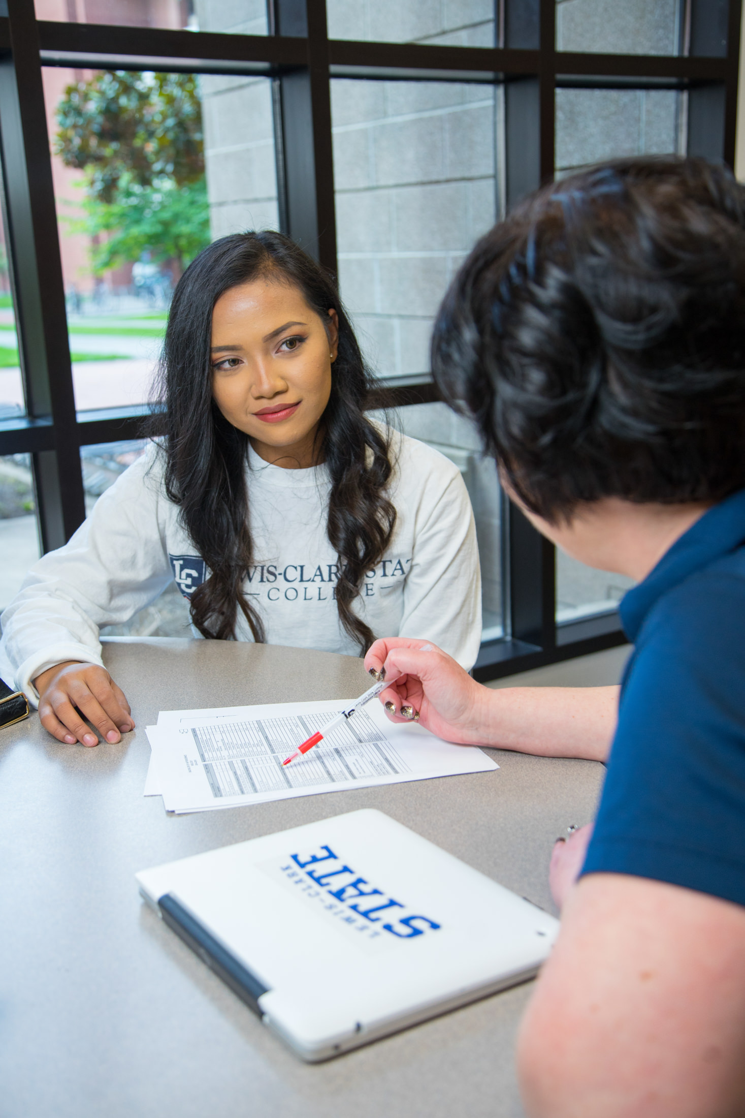 Student with Advisor