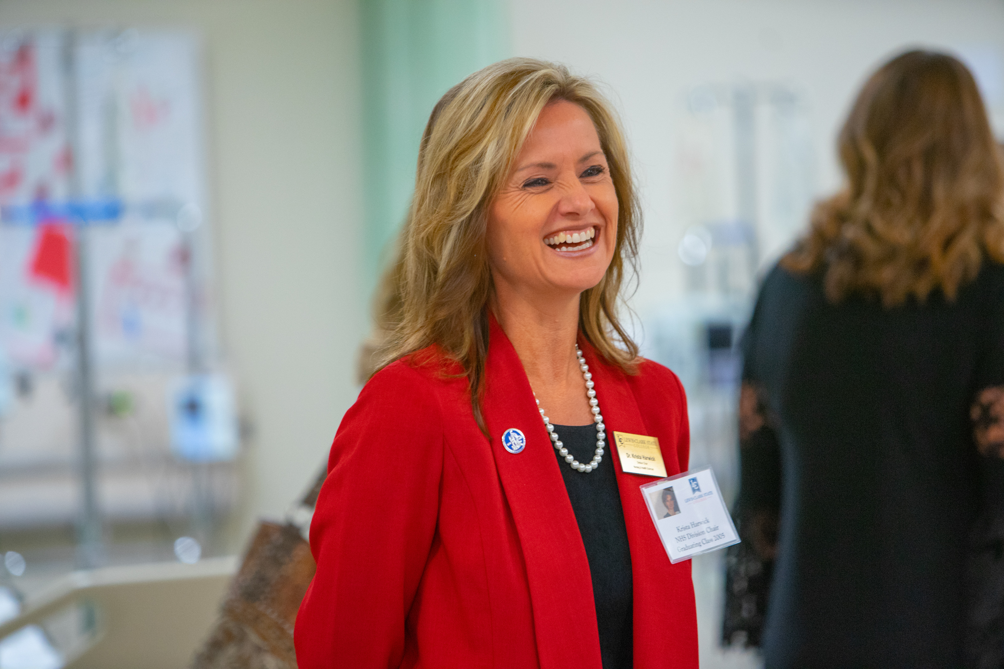 NHS Division Chair Krista Harwick