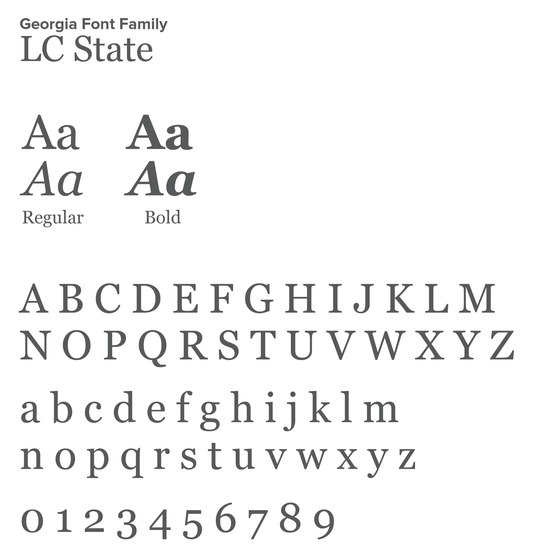 Georgia Font R Georgia Font Family