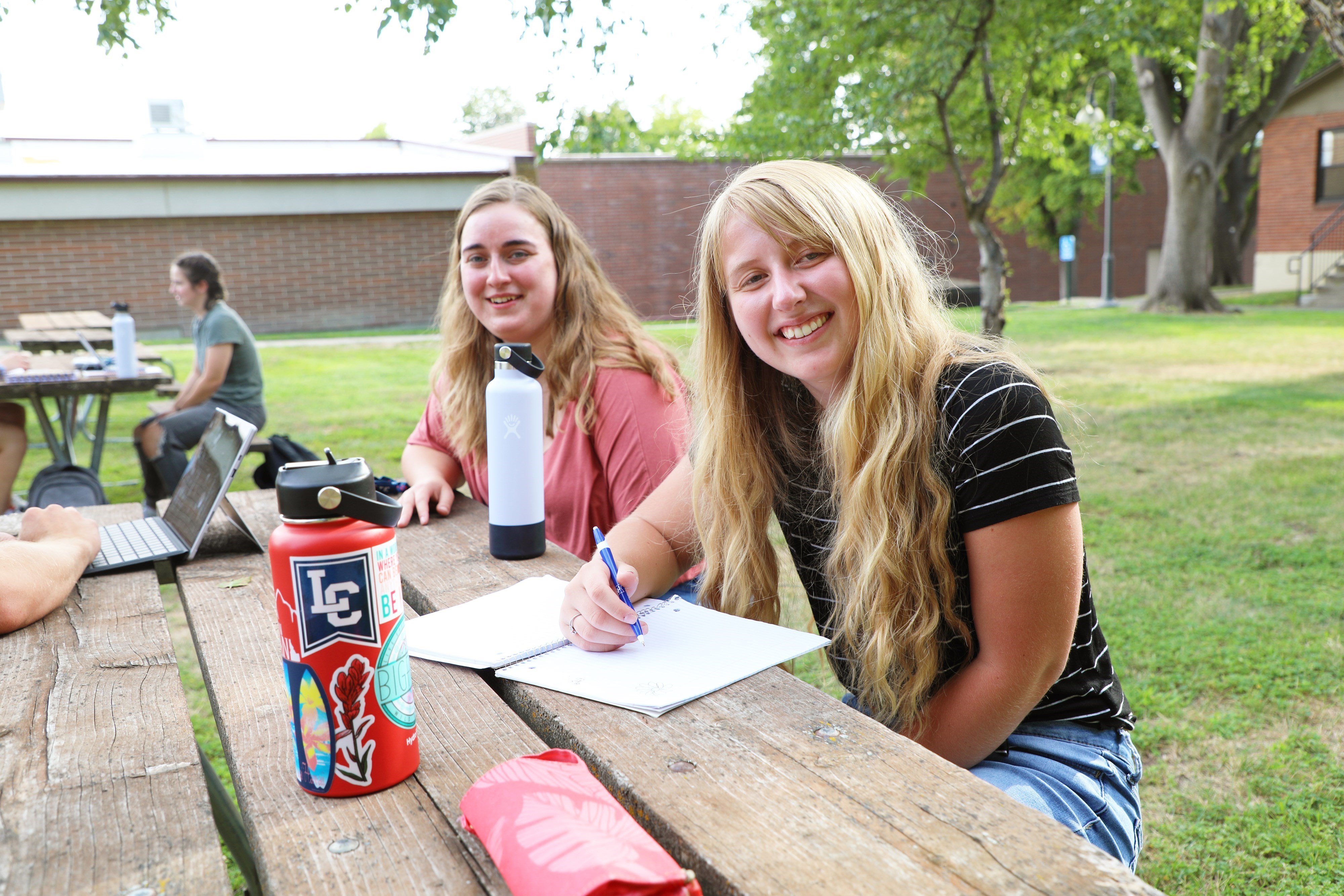 Residence Hall Students On Campus