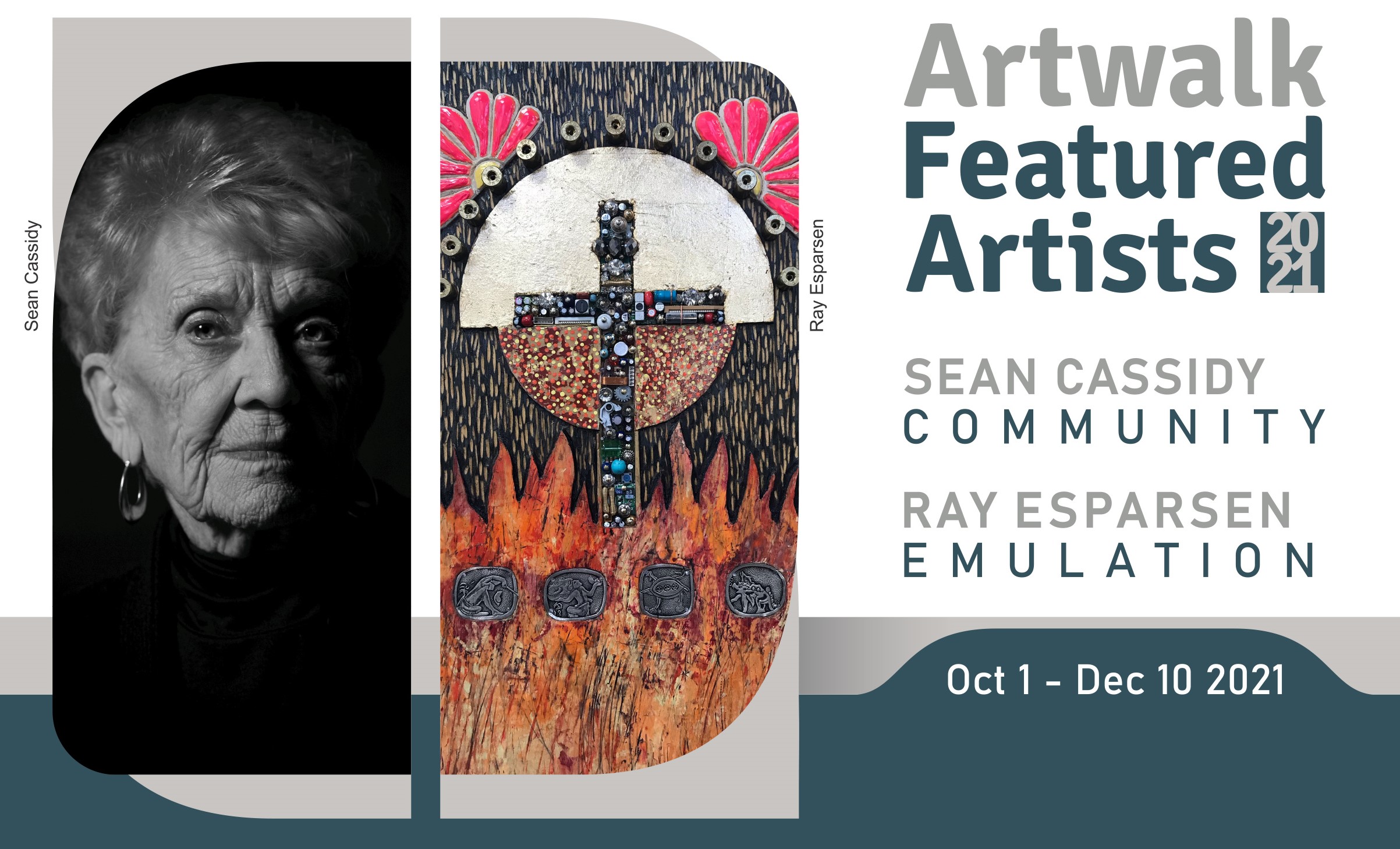 Poster advertising artwork of Esparsen and Cassidy