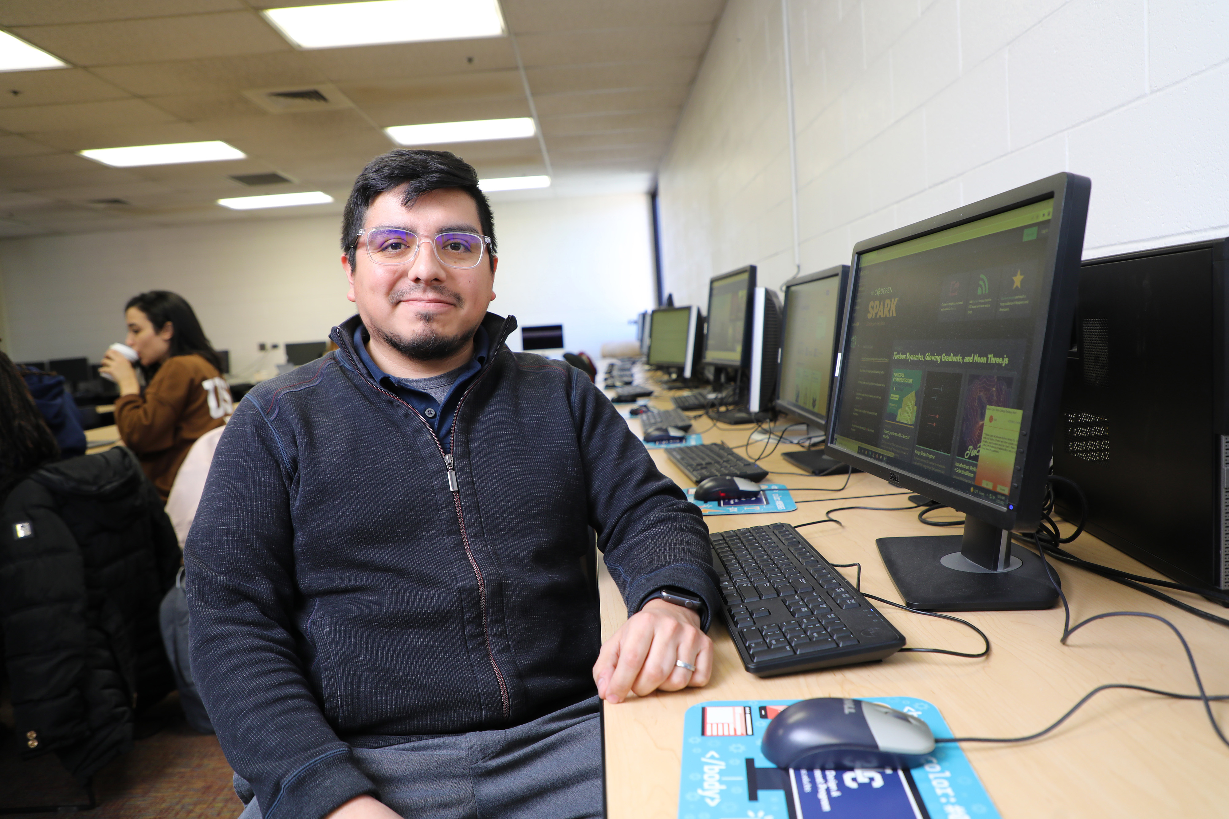 Web Design & Development student