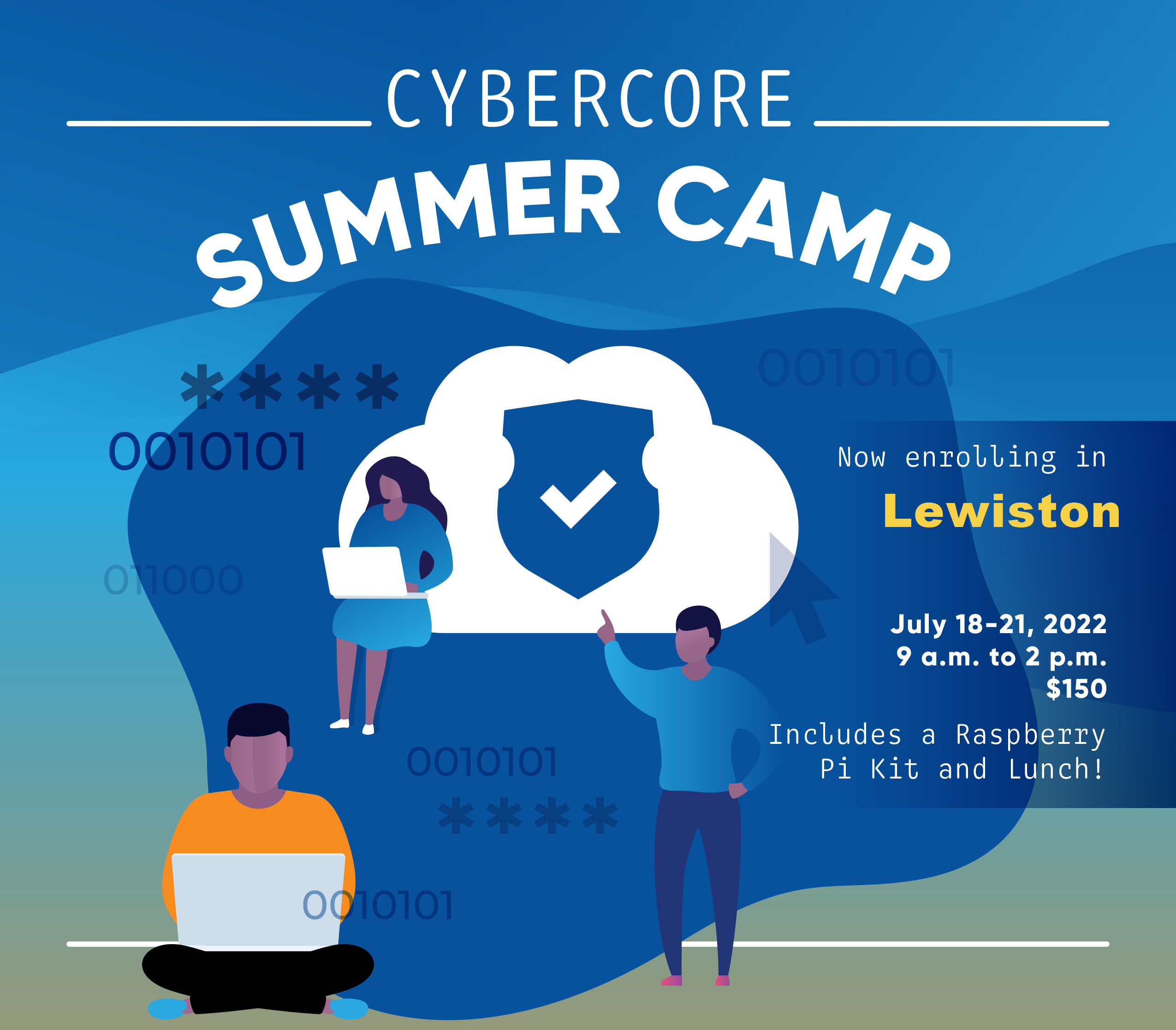 Cybercore Summer Camp flyer