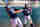 LC State baseball player hitting the ball