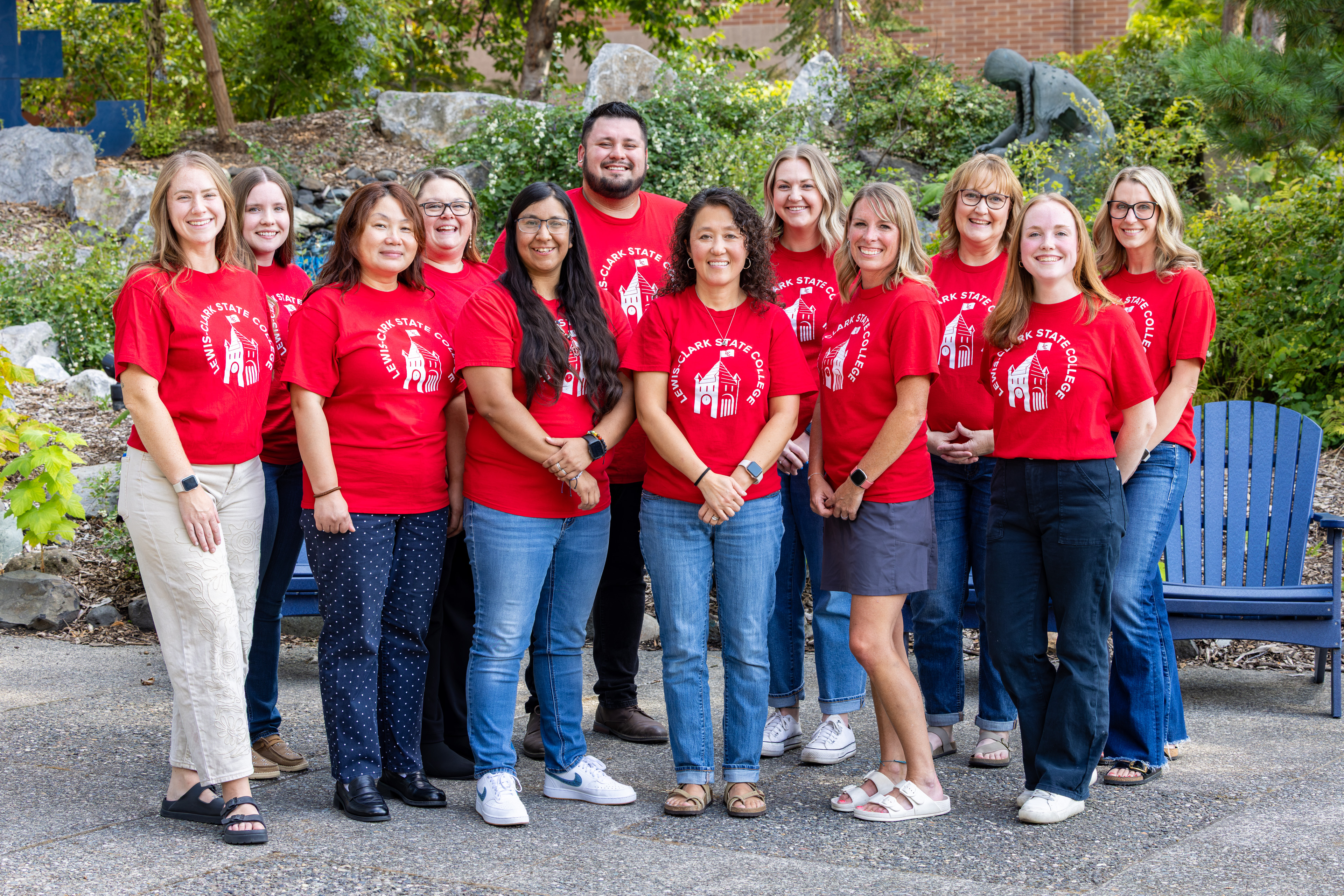 Admissions staff members