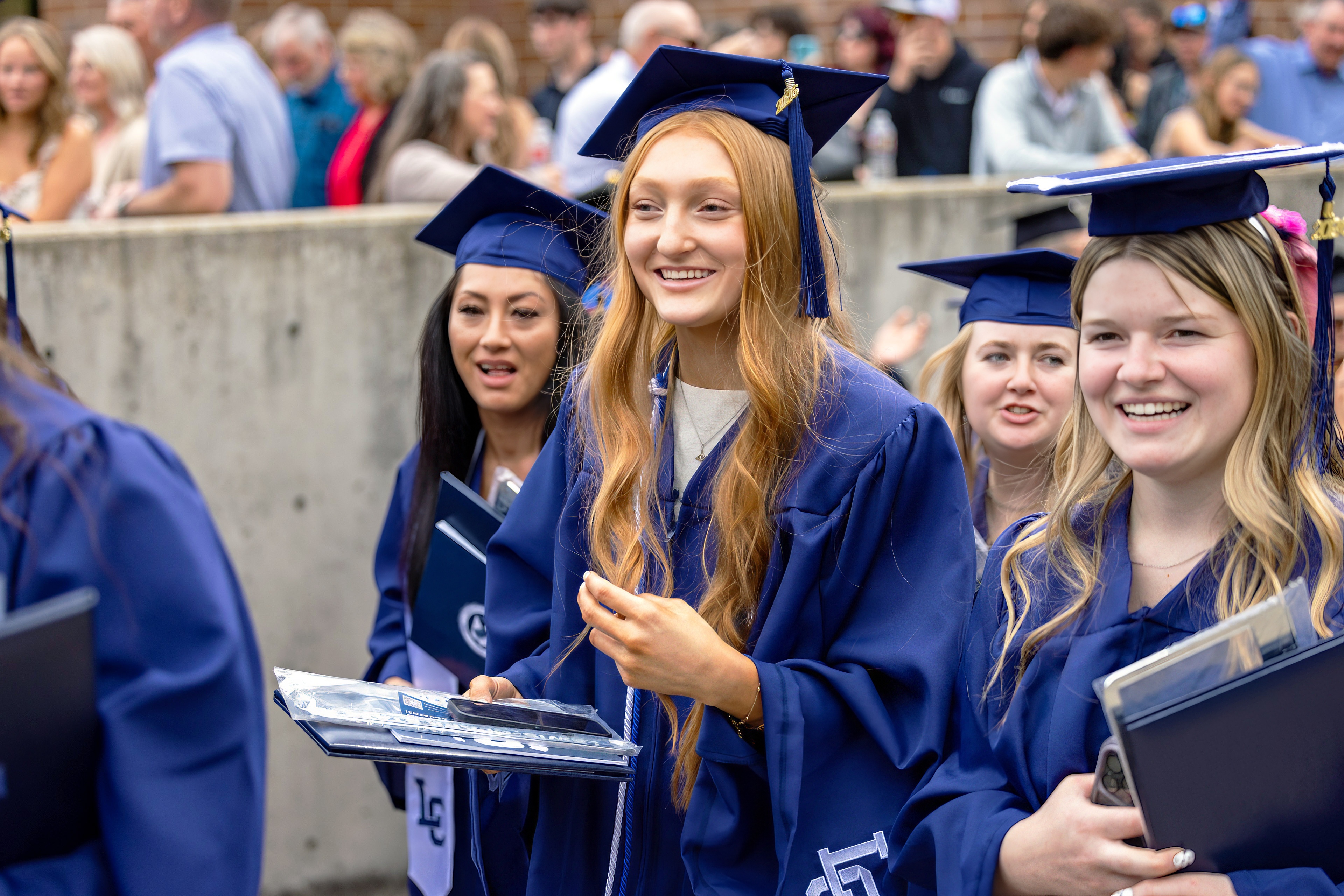 Students graduating