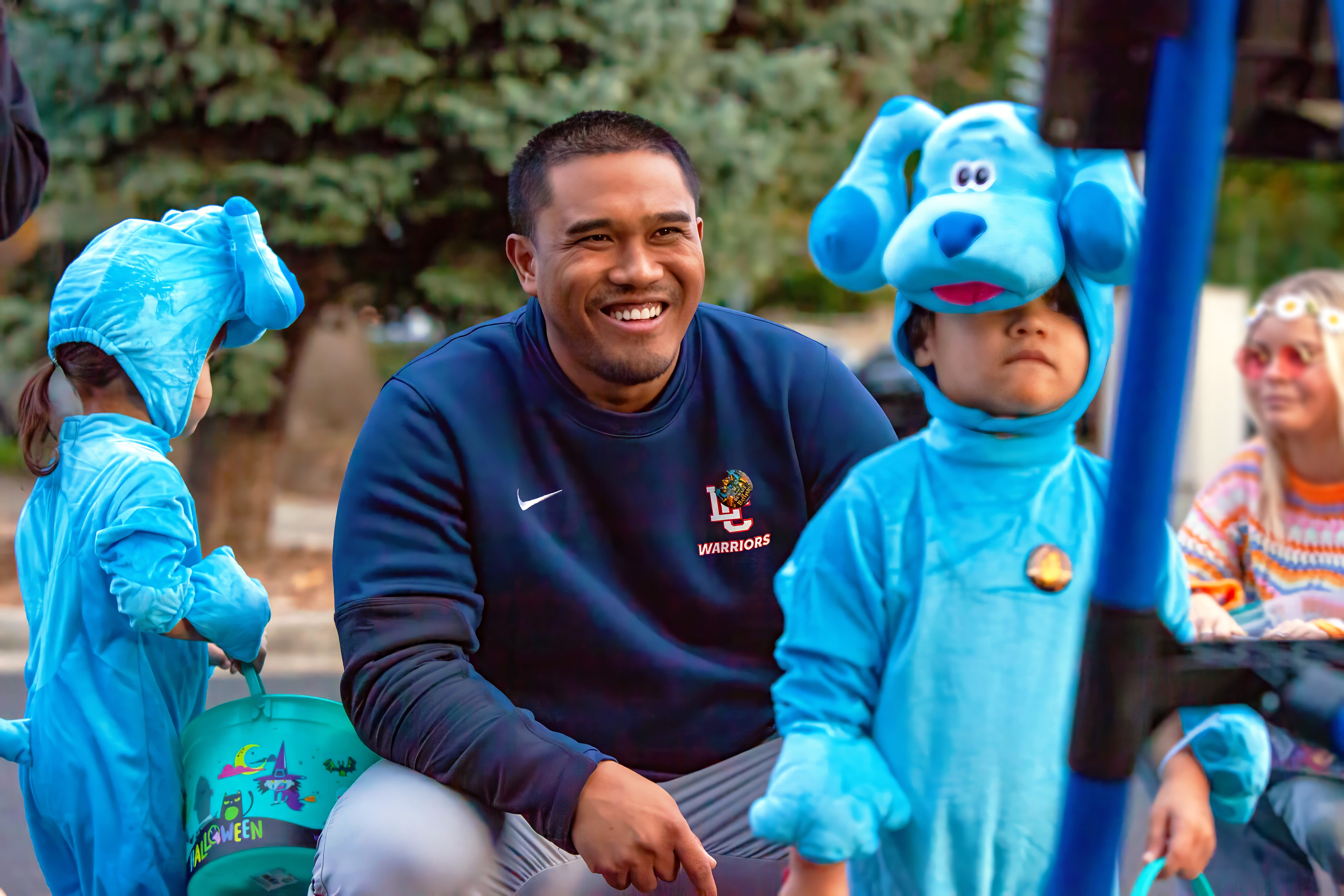 Raymond Pedrina at athletics event