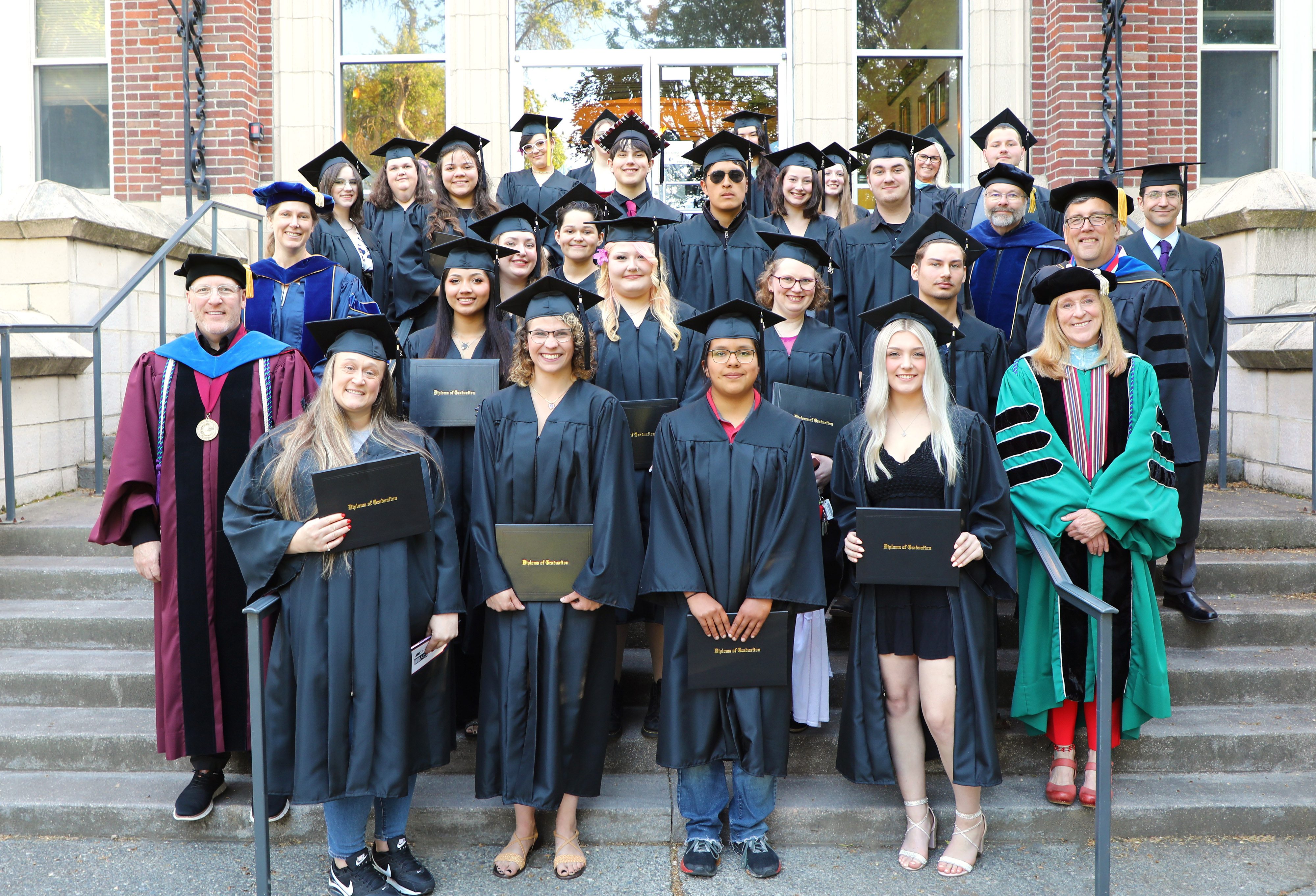 GED Graduates With LC State Administrators